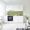 Galerie Just Kitchens Behang met metrotegel - G45446