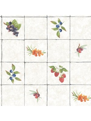 Noordwand Just Kitchens Behang met tegels en fruit - G45417 Noordwand Just Kitchens Behang met tegels en fruit - G45417