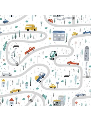 Noordwand Kids Walls Behang met auto's - 45844 Noordwand Kids Walls Behang met auto's - 45844