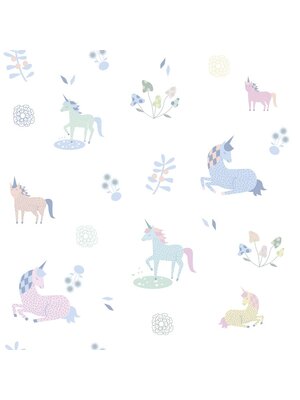 Noordwand Kids Walls Behang met unicorns - 45823 Noordwand Kids Walls Behang met unicorns - 45823