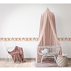 Marburg Kids Walls Behangrand met bosdiertjes op watercolor roze achtergrond - 45890