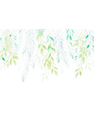 Noordwand Komar Colours Fotobehang Summer Leaves - X7-1096