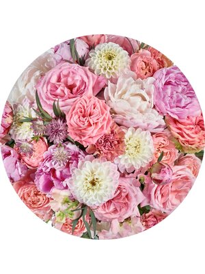 Noordwand Komar Dots Behangcirkel Beautiful Blossoms - D1-103