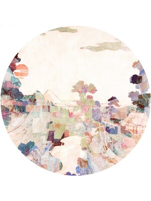 Noordwand Komar Dots Behangcirkel Impression - D1-070 Noordwand Komar Dots Behangcirkel Impression - D1-070