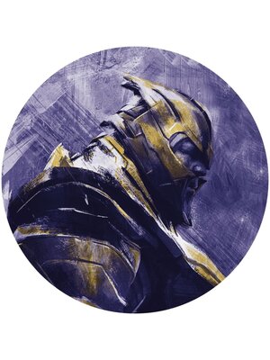 Noordwand Komar Dots Behangcirkel Marvel - Avengers - Painting Thanos - DD1-051