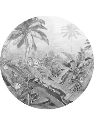 Komar Dots; Komar Home Behangcirkel Amazonian Spirit - D1-055