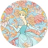 Komar Dots; Komar Home Behangcirkel Disney Princess - Cinderella Pastel Dreams - DD1-003
