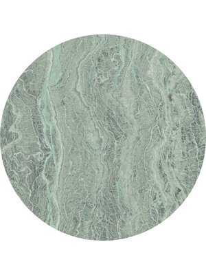 Komar Dots; Komar Home Behangcirkel Green Marble - D1-008