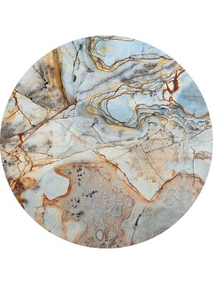 Komar Dots; Komar Home Behangcirkel Marble Sphere - D1-025