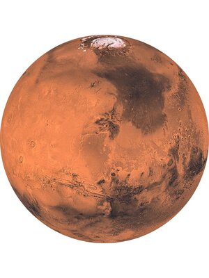 Komar Dots; Komar Home Behangcirkel Mars - D1-018