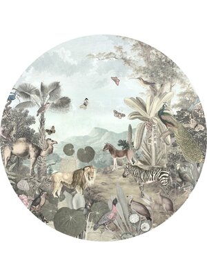 Komar Dots; Komar Home Behangcirkel Utopia - D1-028