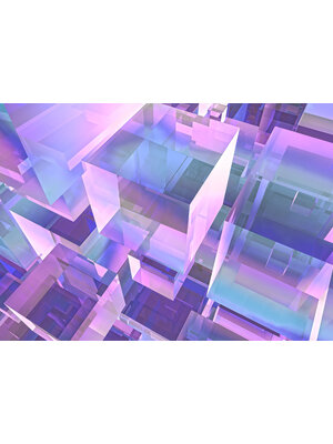 Komar Flair Fotobehang Holographicubical - FLX7-029