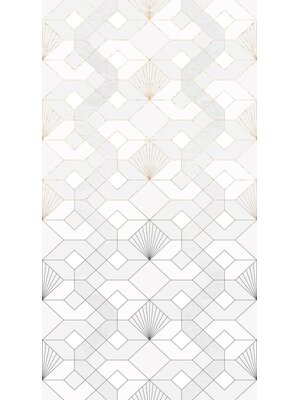 Komar Heritage Fotobehang Coquilles Blanches - HX3-008