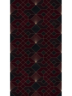 Komar Heritage Fotobehang Coquilles Rouges - HX3-010