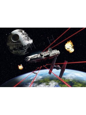 Komar Home Fotobehang Star Wars - Mill Falcon - 8-489