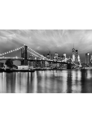 Komar Home; Komar Colours Fotobehang Brooklyn Black & White - 8-934