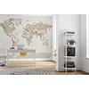 Komar Home; Komar Colours Fotobehang Earth Map - X7-1015