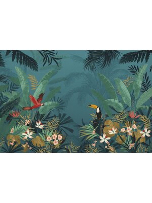 Komar Home; Komar Colours Fotobehang Enchanted Jungle - x7-1013