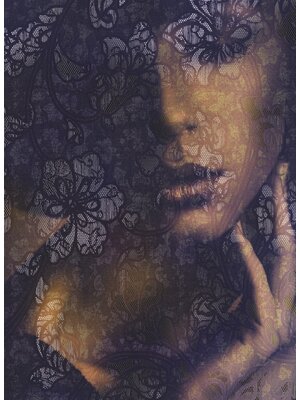 Komar Home; Komar Colours Fotobehang Lace - XXL2-012
