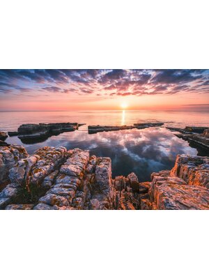 Komar Home; Komar Colours Fotobehang SpiegelkÃ¼ste - XXL4-1030