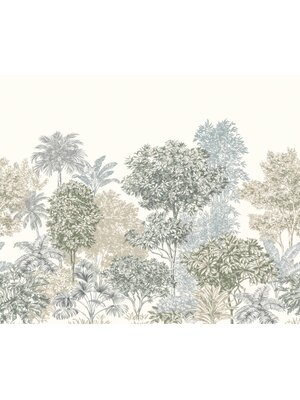 Noordwand Komar Infinity 2; Komar Pure 2 Fotobehang Painted Palms - IF3-041