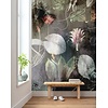 Noordwand Komar Ink Fotobehang Night Flowers - INX4-044 Noordwand Komar Ink Fotobehang Night Flowers - INX4-044