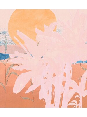 Noordwand Komar Ink Fotobehang Platanos Pink - INX5-091