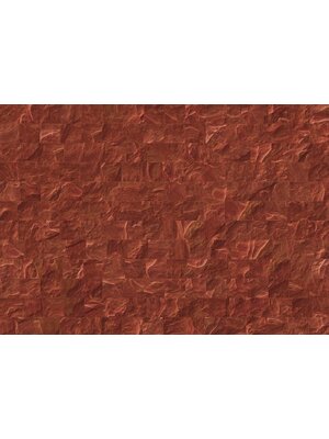 Noordwand Komar Ink Fotobehang Red Slate Tiles - INX8-078