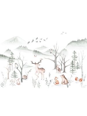 Komar Into Adventure Fotobehang Cozy Woods - IAX8-0034