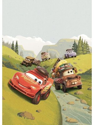 Komar Into Adventure Fotobehang Disney - Cars - Camping - IADX4-034