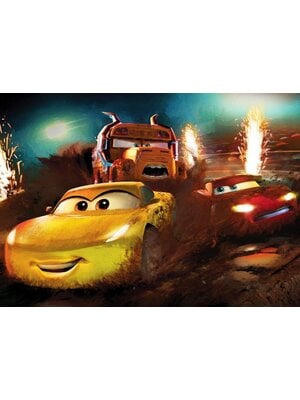 Komar Into Adventure Fotobehang Disney - Cars - Dirt Track - IADX7-031