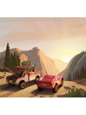 Komar Into Adventure Fotobehang Disney - Cars - Sundown - IADX6-032