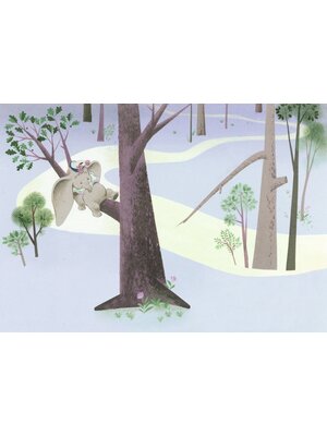 Komar Into Adventure Fotobehang Disney - Dumbo Sleep on Tree - IADX8-044