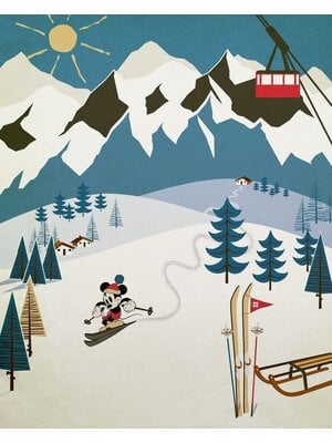 Komar Into Adventure Fotobehang Disney - Mickey Mouse - Alpine - IADX4-039
