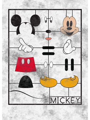 Komar Into Adventure Fotobehang Disney - Mickey Mouse - Kit - IADX4-053