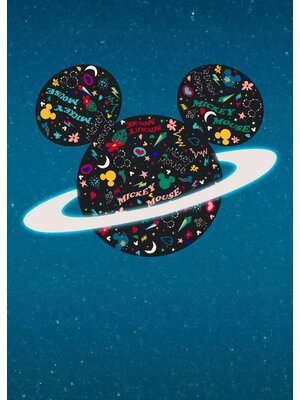 Komar Into Adventure Fotobehang Disney - Mickey Mouse - Planet Mickey - IADX4-026