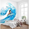 Komar Into Adventure Fotobehang Disney - Mickey Mouse - Surfing - IADX6-007