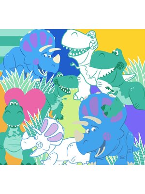 Komar Into Adventure Fotobehang Disney - Toy Story - Rex and Trixie - IADX6-087