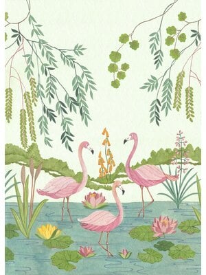 Komar Into Adventure Fotobehang Flamingo - IAX4-0044