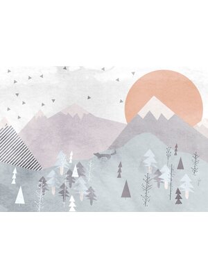 Komar Into Adventure Fotobehang Fox Journey - IAX8-0048