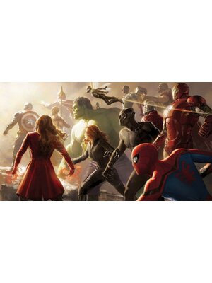 Komar Into Adventure Fotobehang Marvel - Avengers - Final Battle - IADX10-077