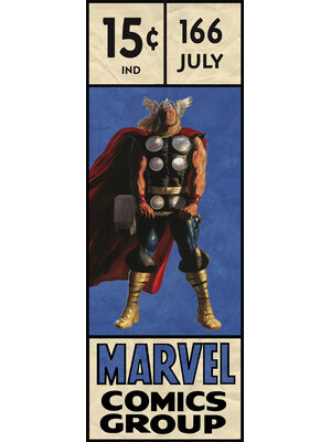 Noordwand Komar Into Adventure Fotobehang Marvel - Thor Retro Comic Box - IADX2-067 Noordwand Komar Into Adventure Fotobehang Marvel - Thor Retro Comic Box - IADX2-067