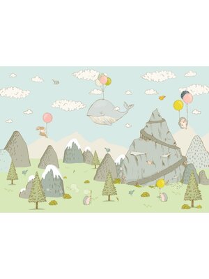 Komar Into Adventure Fotobehang Mountain Traveller - IAX8-0028