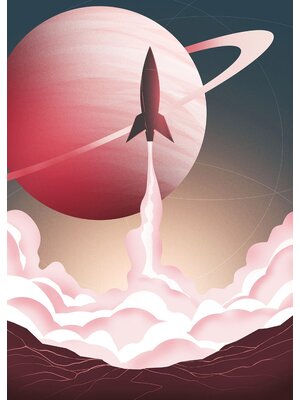 Komar Into Adventure Fotobehang Spacewalk - IAX4-0018