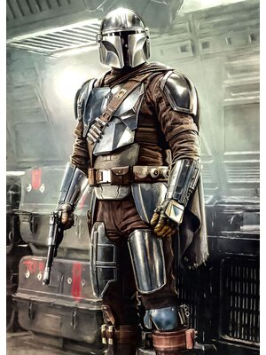 Noordwand Komar Into Adventure Fotobehang Star Wars - Mandalorian Fight Posture - IADX4-023 Noordwand Komar Into Adventure Fotobehang Star Wars - Mandalorian Fight Posture - IADX4-023