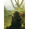 Komar Into Adventure Fotobehang Star Wars - Mandalorian Grogu Acrylic - IADX4-018