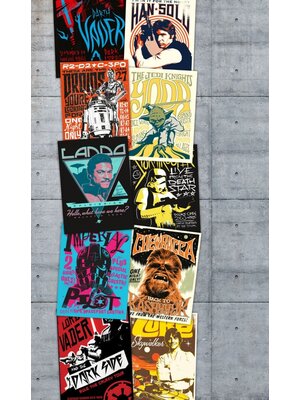 Komar Into Adventure Fotobehang Star Wars - Rock on Wall - vd-021