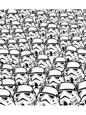 Komar Into Adventure Fotobehang Star Wars - Stormtrooper Swarm - Iadx5-015