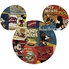 Komar Into Adventure; Komar Dots Behangcirkel Disney - Mickey Mouse - Head Billboard - DD1-010