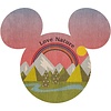 Komar Into Adventure; Komar Dots Behangcirkel Disney - Mickey Mouse - Head Summer Hike - DD1-012